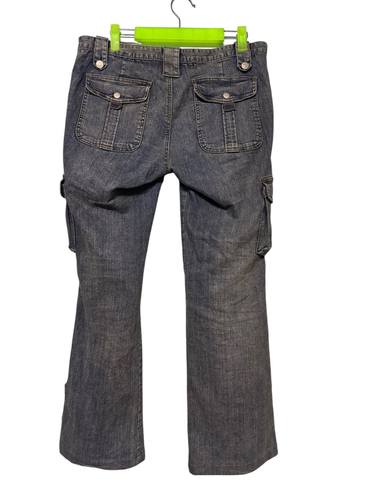 If Six Was Nine PUNK DESIGN FLARE MULTIPOCKET BONDAGE LGB STYLE VERY RARE Size US 34 / EU 50 - 10 Thumbnail