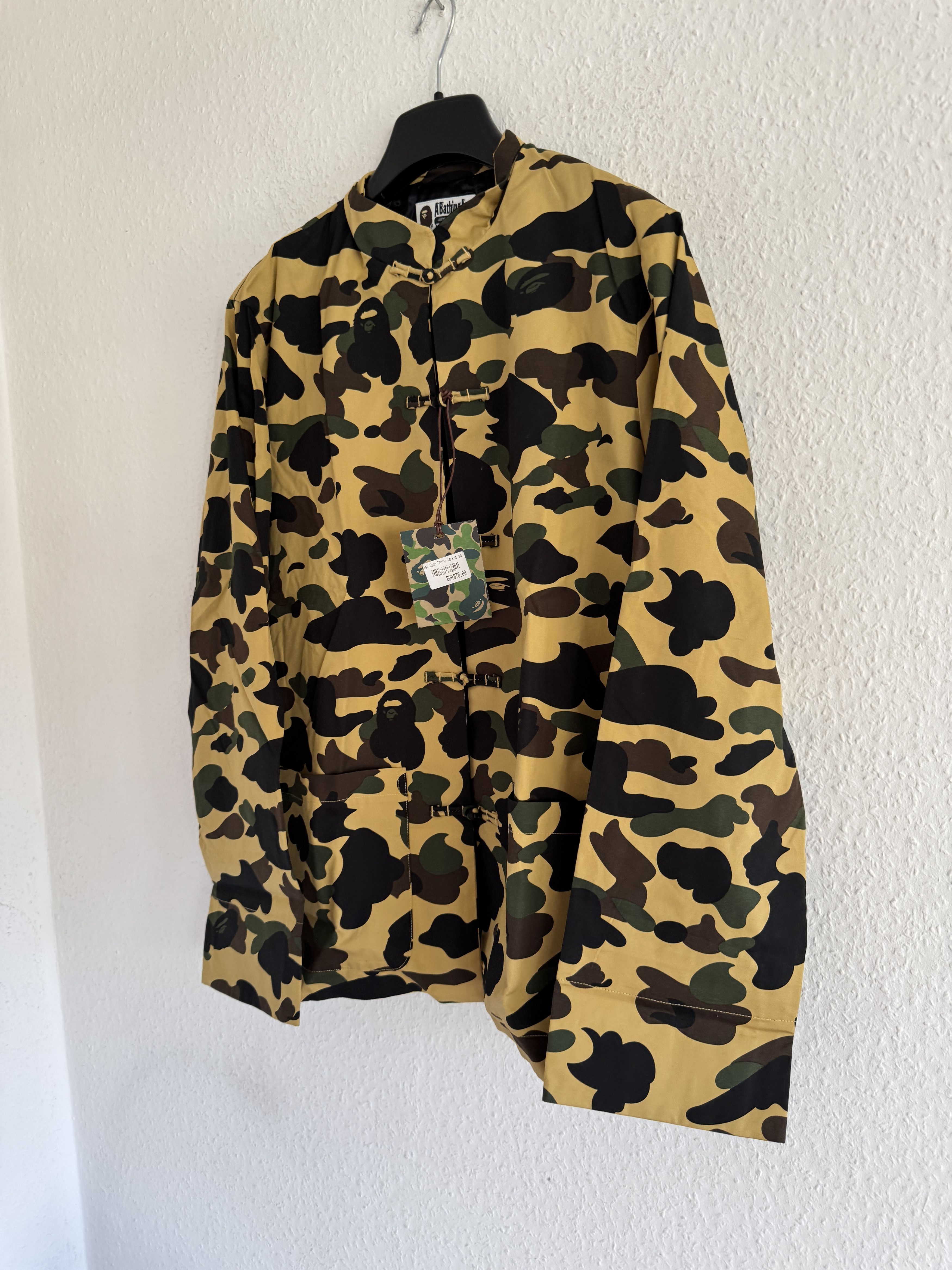 Bape 1st Camo China Jacket Yellow Size US XL / EU 56 / 4 - 2 Thumbnail