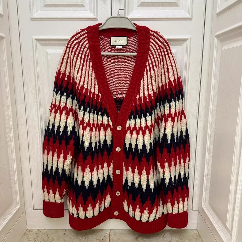 Gucci Gucci Wool cardigan jacket 2504-Nextarrow Size M / US 6-8 / IT 42-44 - 1 Thumbnail