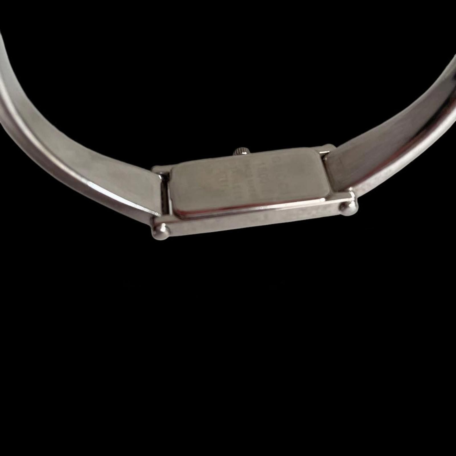 Gucci Gucci - Silver Rectangular Face Wristwatch Size ONE SIZE - 3 Thumbnail