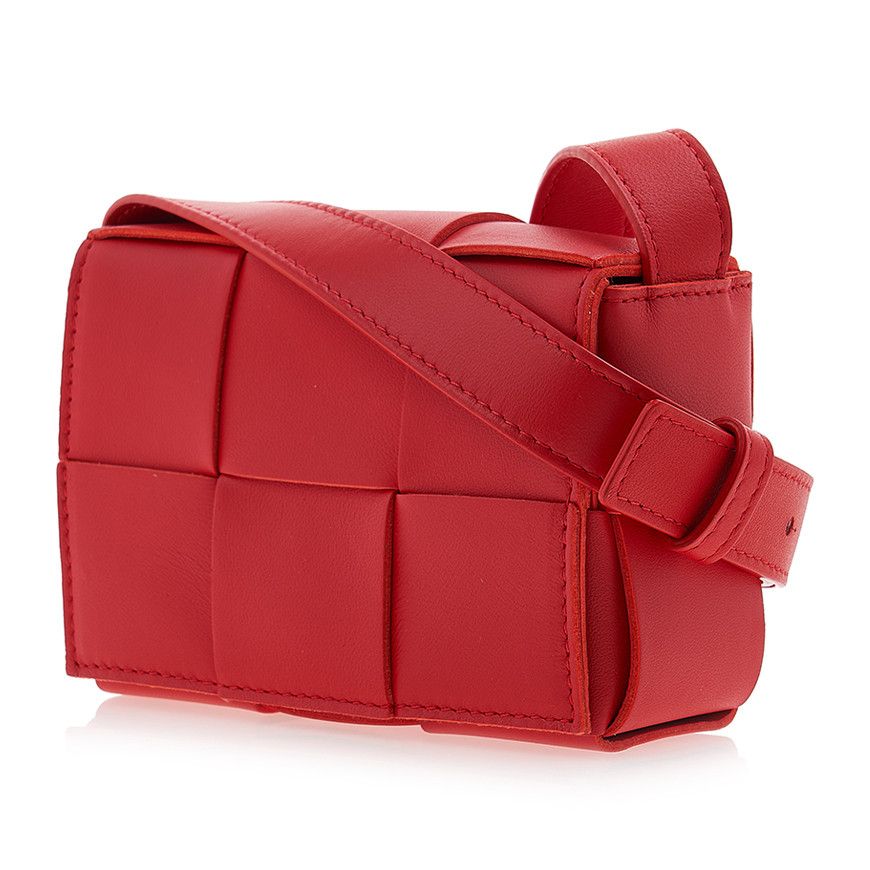 Bottega Veneta o1n1vont1224 Size: OS / Candy Cassette Bag in Red Size ONE SIZE - 2 Thumbnail