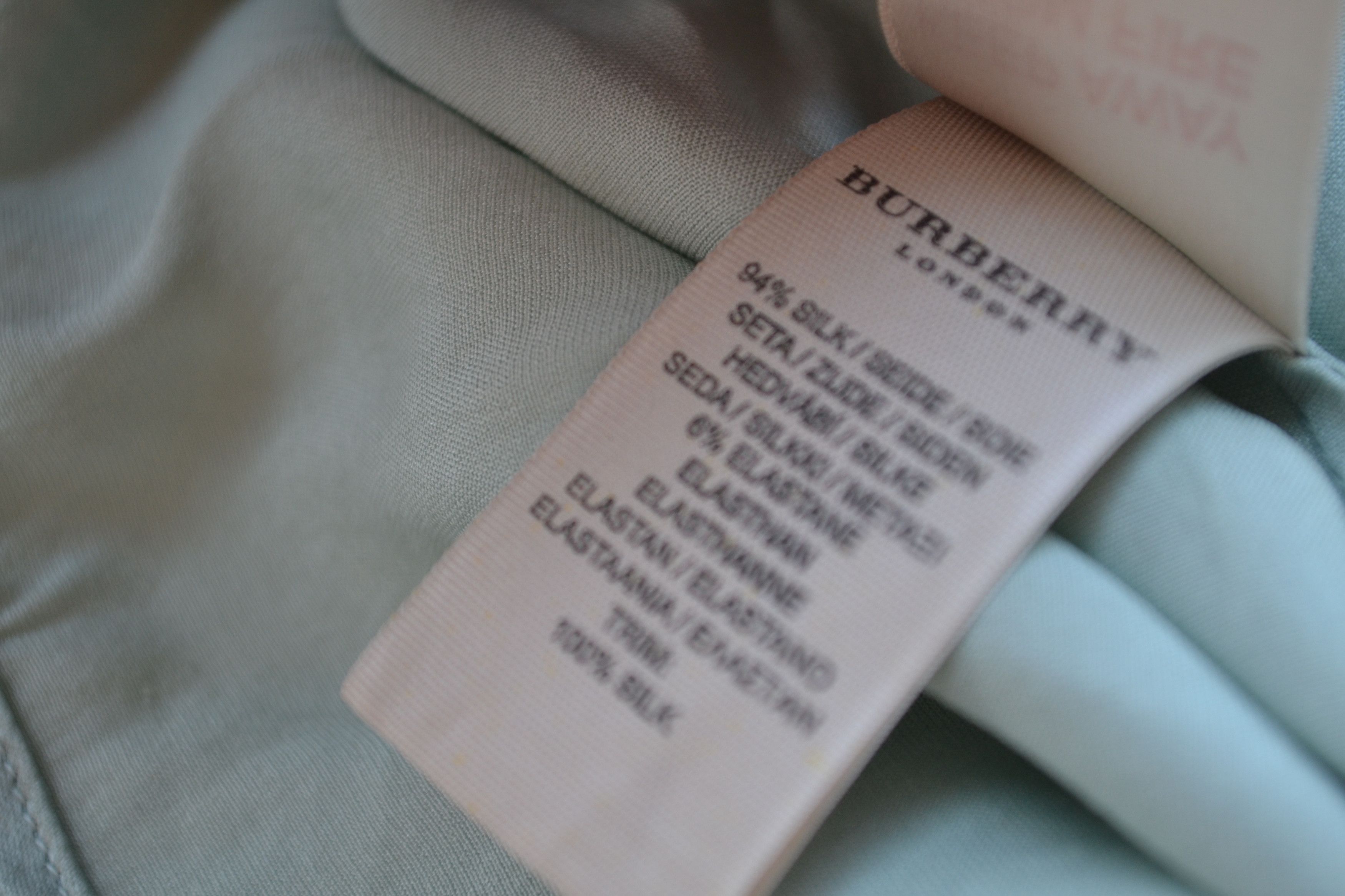 Burberry BURBERRY Sleepwear Set Silk Top Shirt Shorts Home Wear Size ONE SIZE - 10 Thumbnail