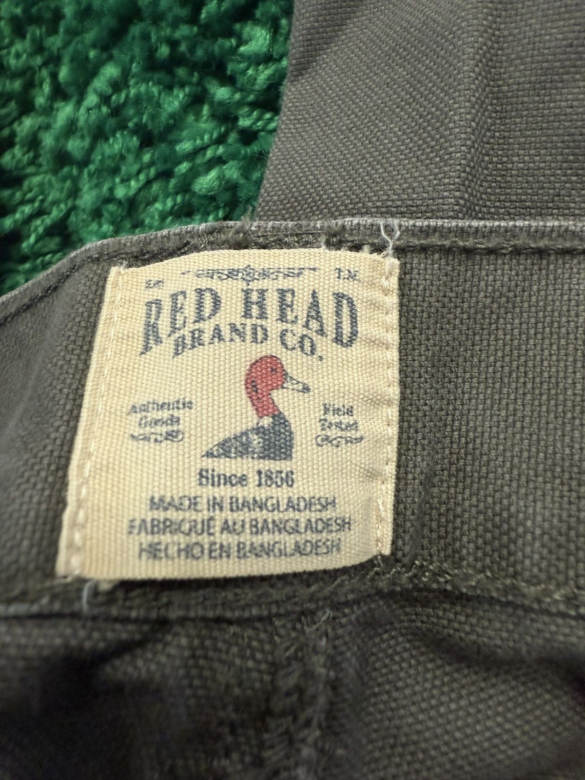 Redhead Vintage Olive Green Red Head Cargo Pants Sz. 40 Size US 40 / EU 56 - 7 Thumbnail