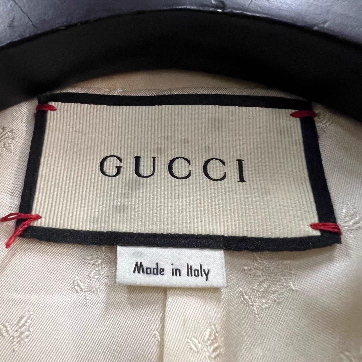 Gucci GUCCI logo wool short sleeve jacket 38 Size S / US 4 / IT 40 - 2 Thumbnail