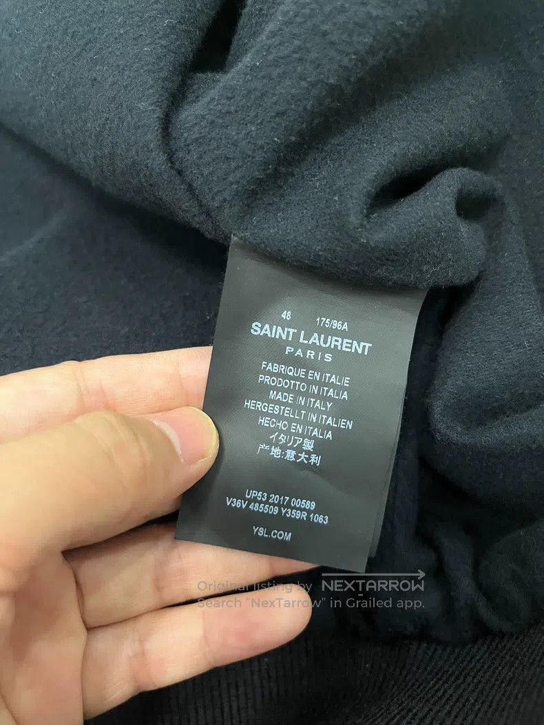 Saint Laurent Paris Saint Laurent Paris Casual baseball collar men's jacket Size US M / EU 48-50 / 2 - 6 Thumbnail