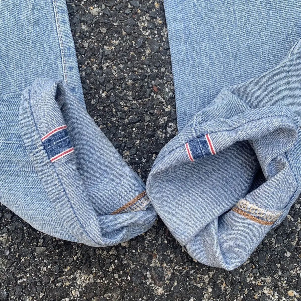 Self Edge 💥 REDLINE 💥 Vintage Edwin 505 Jeans Light Wash Denim Pants Size US 29 - 17 Thumbnail