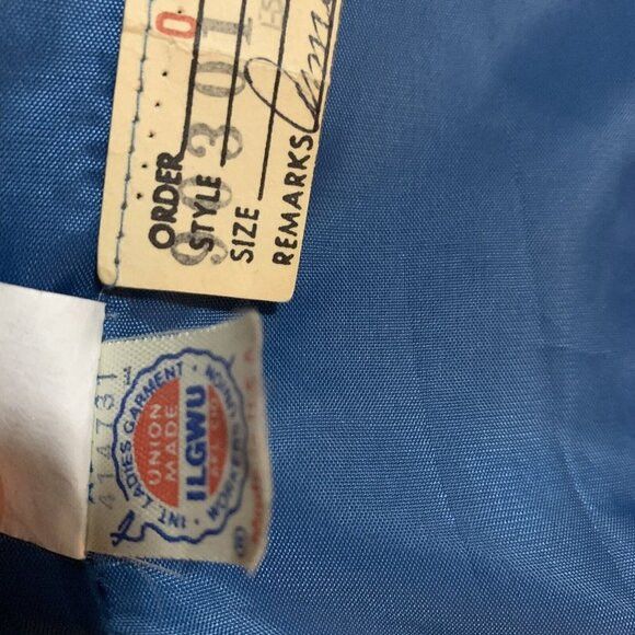 Other Jackson Graves Vintage Statement Coat Blue 70’s Size S Size S / US 4 / IT 40 - 6 Thumbnail