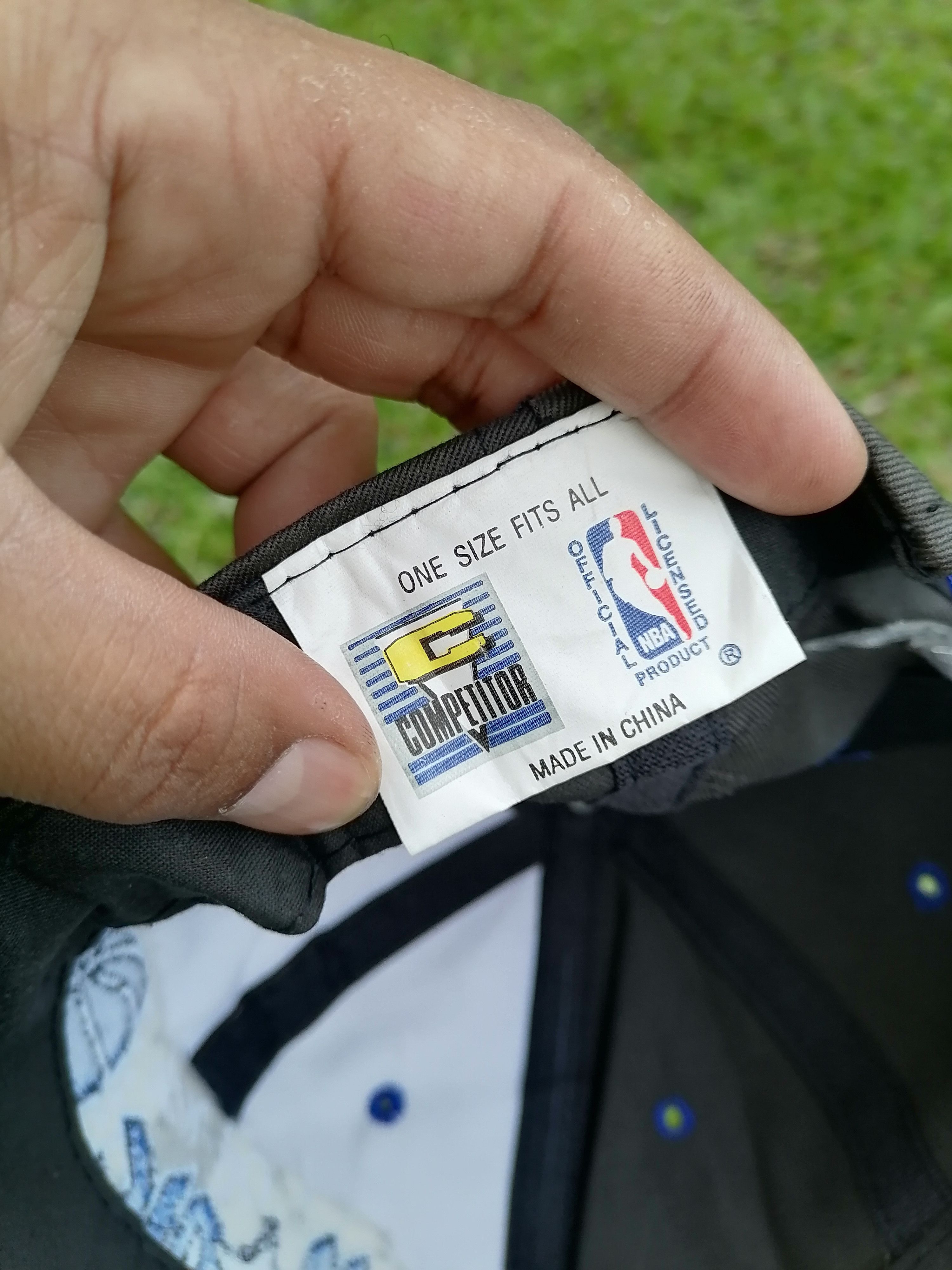 NBA × Sports Specialties × Vintage Vintage 90s NBA Magic Orlando Blockhead Caps Size ONE SIZE - 6 Thumbnail