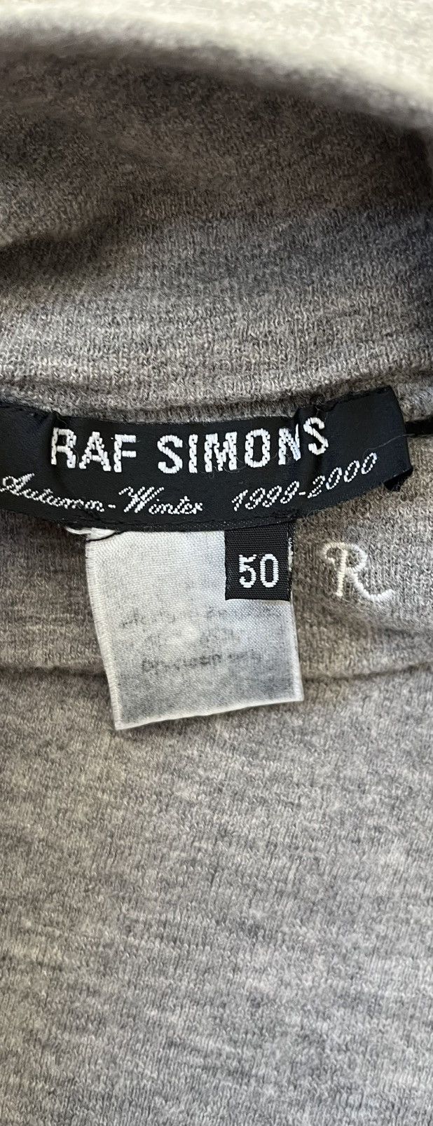 Raf Simons Raf Simons AW99–00 Grey Turtleneck – Size 50 (Archival) Size US S / EU 44-46 / 1 - 2 Thumbnail
