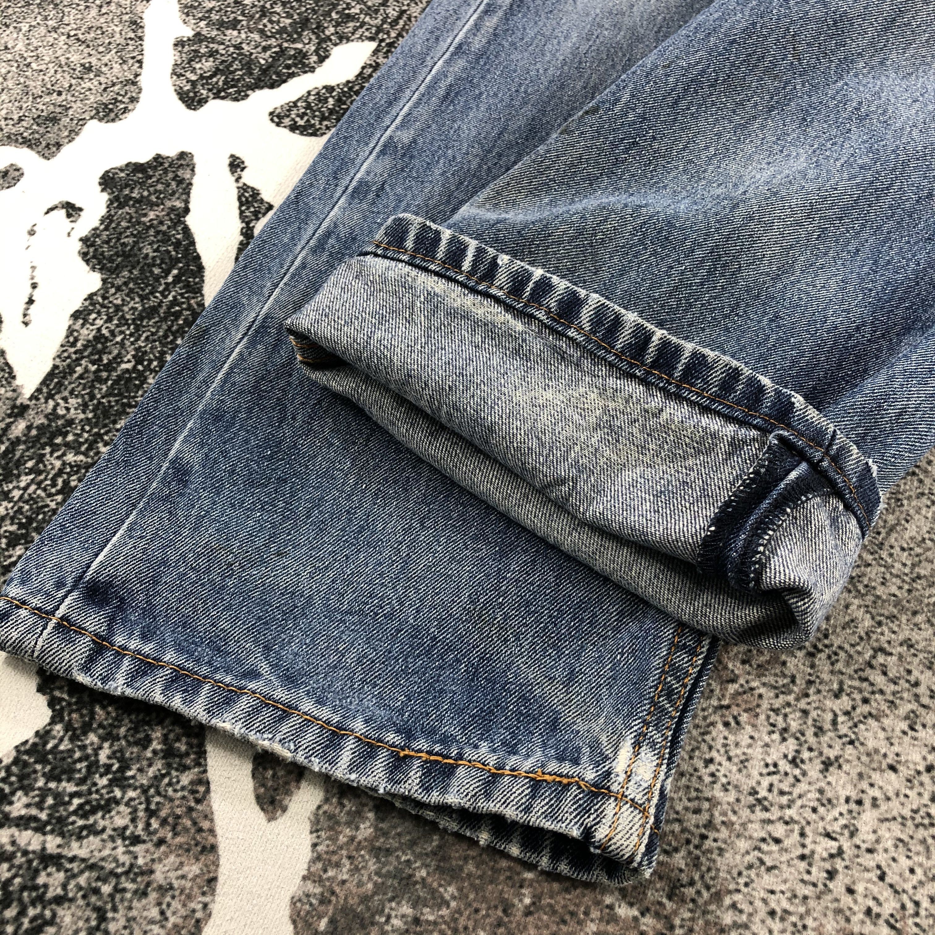 Levi's Vintage Levi's 505 Jeans Distressed Denim KJ1036 Size US 32 / EU 48 - 7 Thumbnail