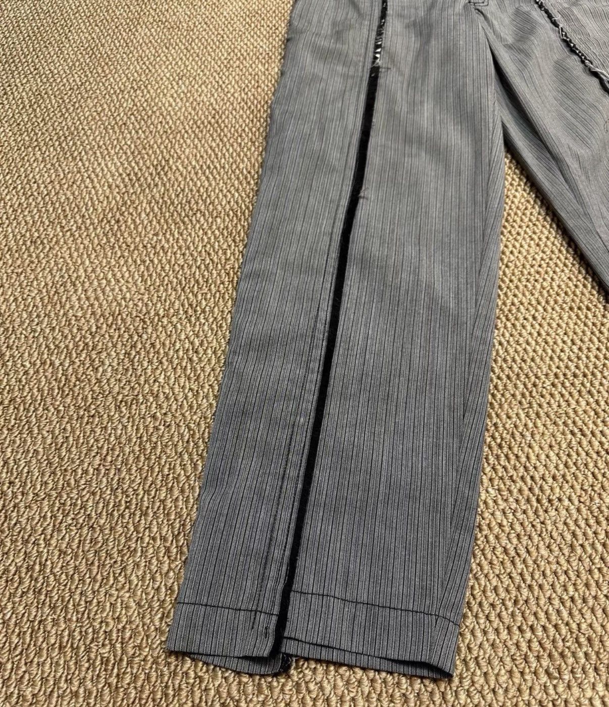 Comme des Garcons Comme des Garçons Paneled Striped Trousers K23 Size US 32 / EU 48 - 2 Thumbnail
