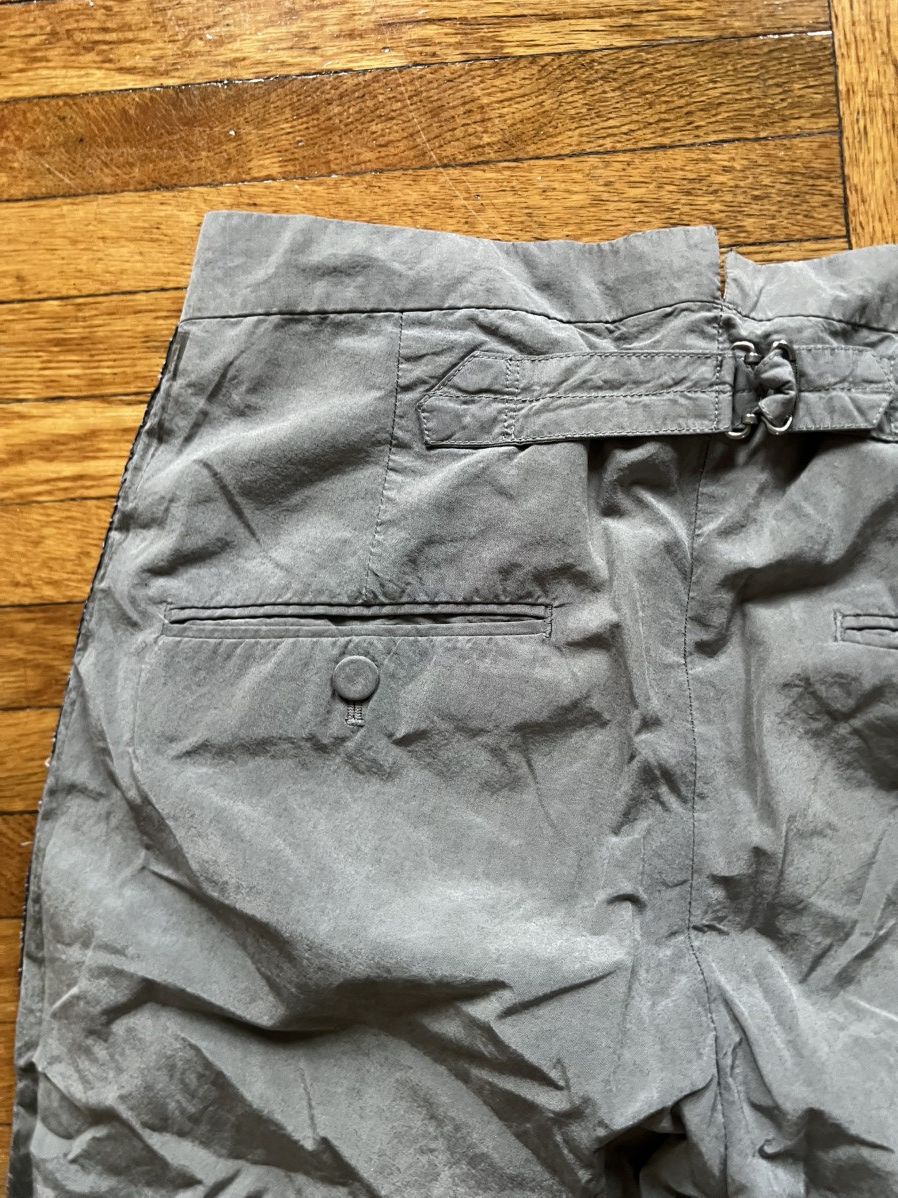 Kiminori Morishita Distressed Raw Hem Side Stripe Trousers Size US 32 / EU 48 - 9 Thumbnail