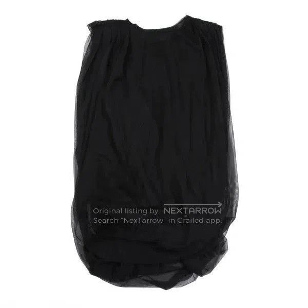 Junya Watanabe COMME des GARCONS JUNYA WATANABE Black Sleeveless Top. Size US M / EU 48-50 / 2 - 3 Thumbnail