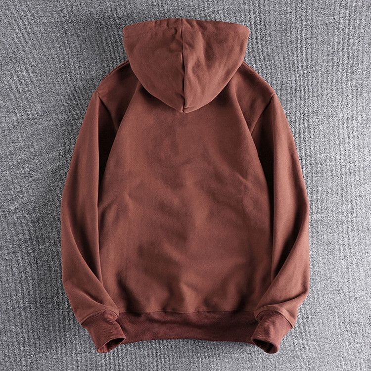 Japanese Brand × Vintage Red Velvet Thickening Half Zipper Hoodie Jacket Size US M / EU 48-50 / 2 - 3 Thumbnail