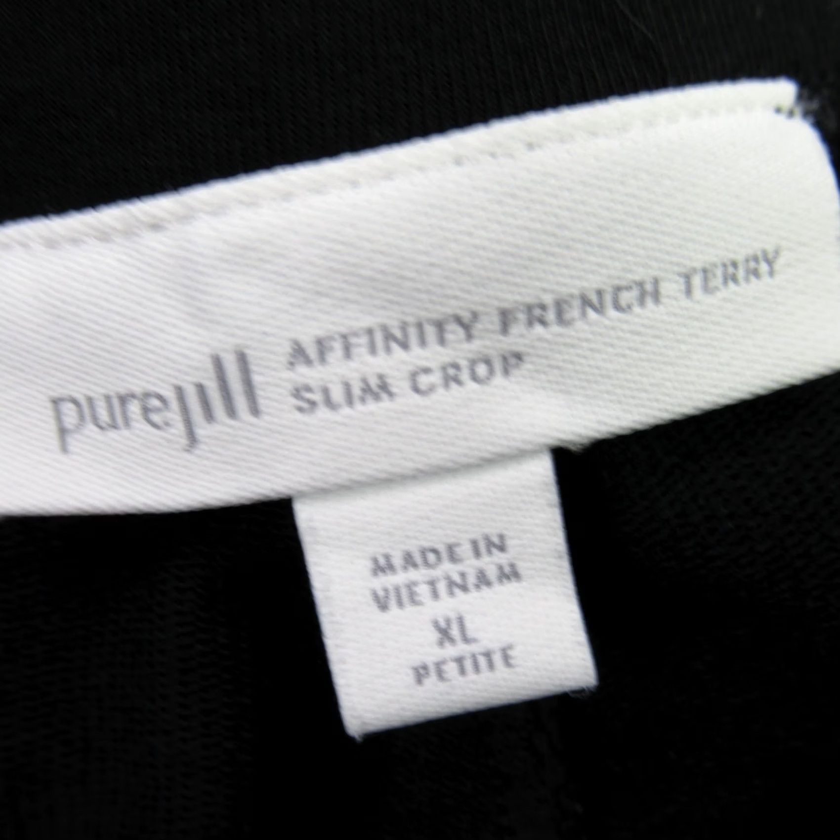 J. Jill J. Jill Pants Womens XL Petite Casual Lightweight Pockets Chino Black Outdoors Size 40" / US 18 - 3 Thumbnail