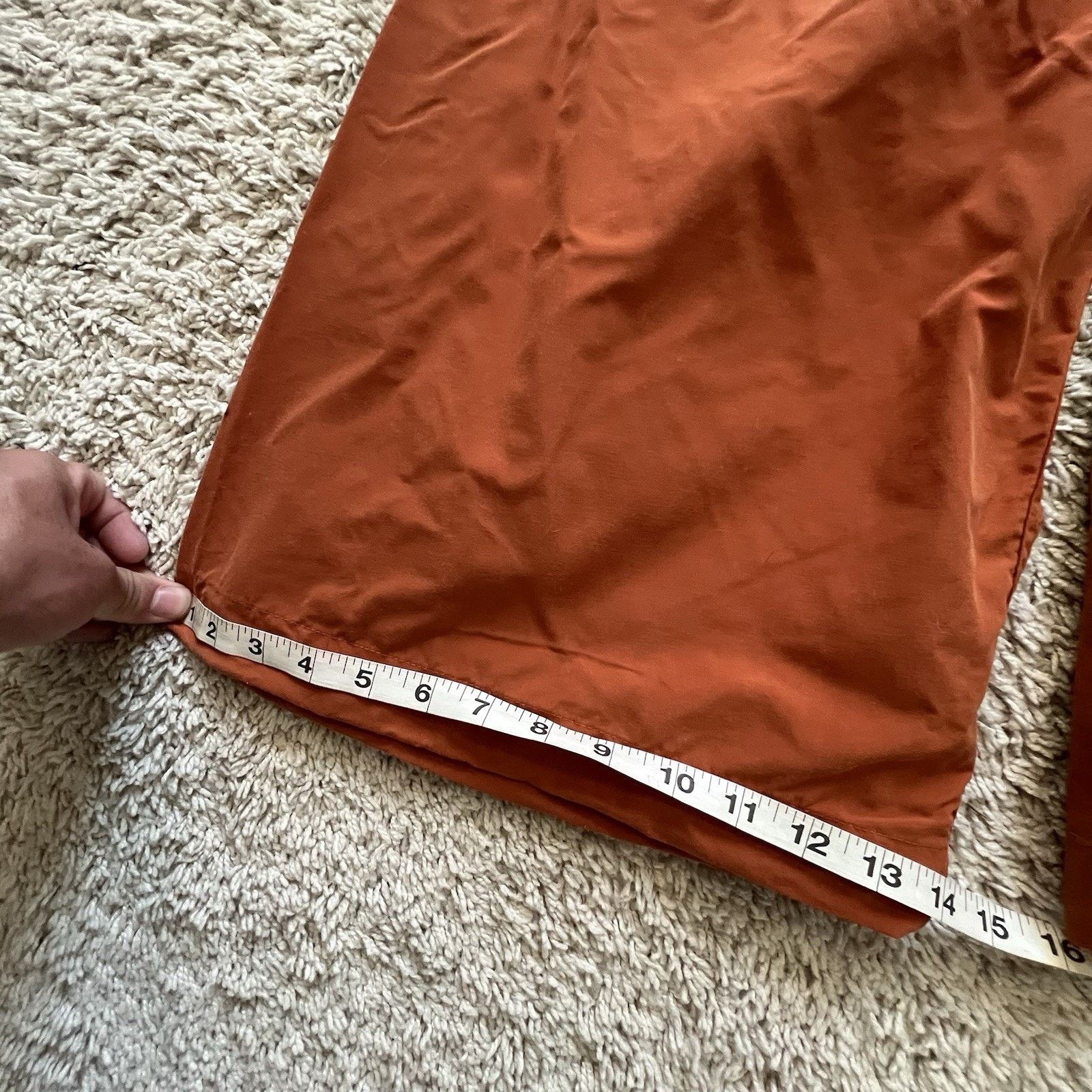 Nike Nike Project FROG Parachute Pants Dark Russet/ Lemon Large Size US 32 / EU 48 - 13 Thumbnail