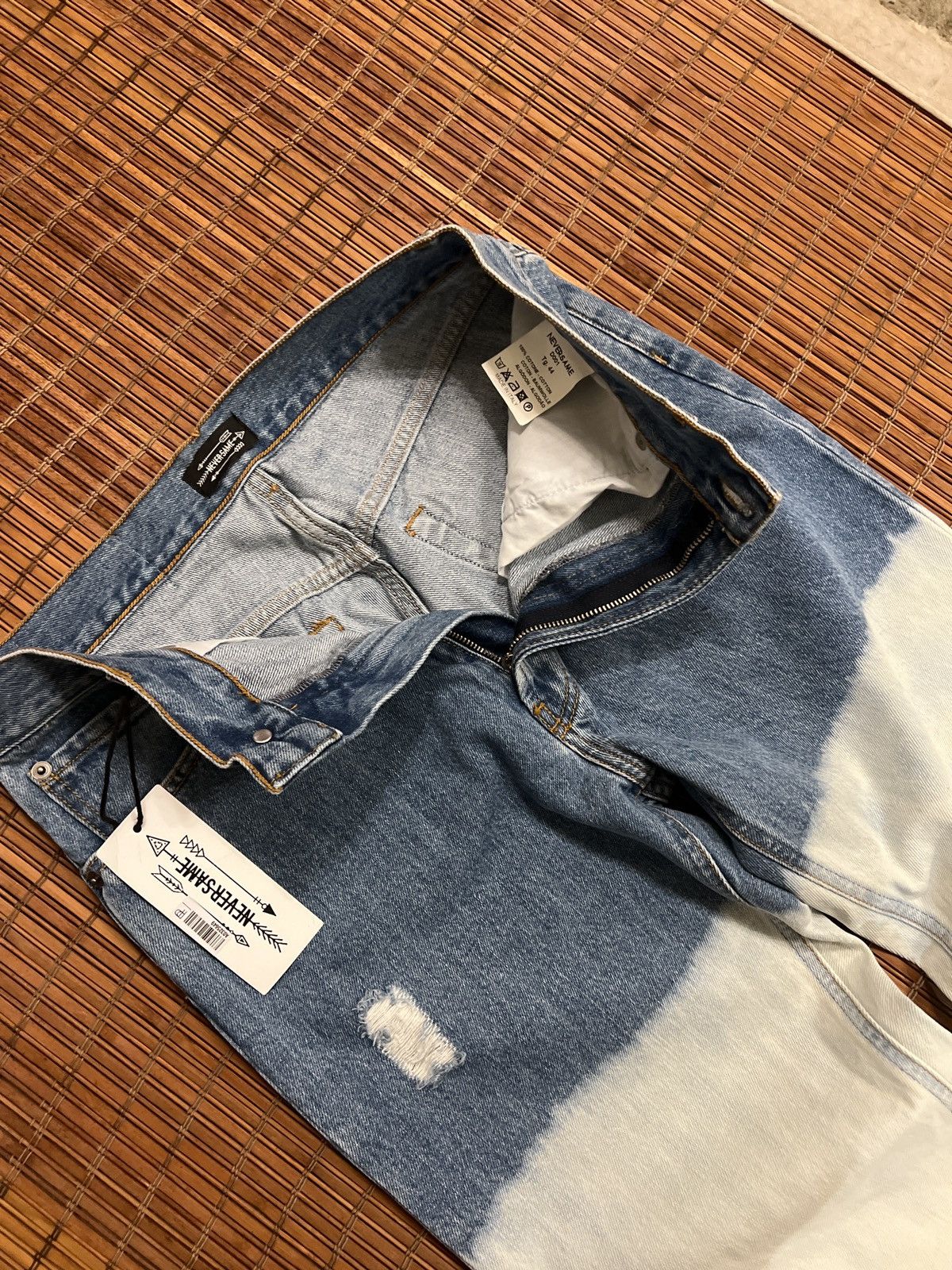 Other Neversame official degrade bleached distressed denim jeans Size 30" / US 8 / IT 44 - 9 Thumbnail