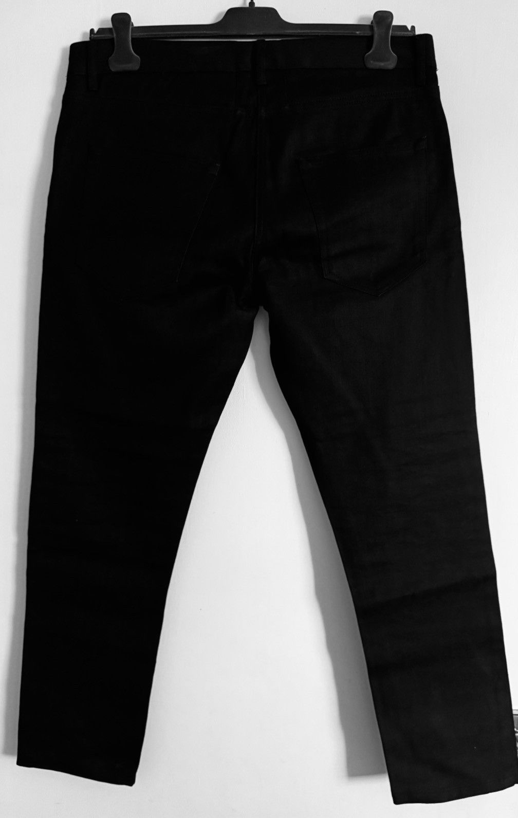 SAINT LAURENT PARIS D01 スキニーデニム 日本製 エディ期 New SAINT LAURENT Paris D01 W/SK-LW Red SKINNY LOW WAIST Jeans 30