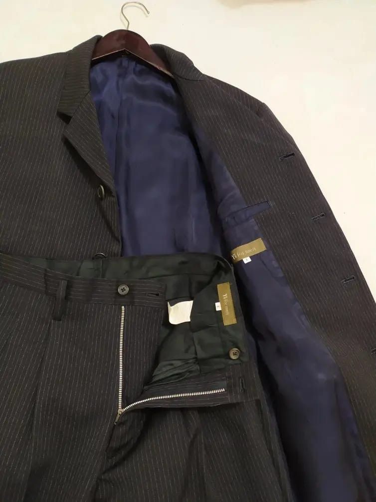 Y's × Y's for Men × Yohji Yamamoto Yohji Yamamoto Y’s for men suit blazer and Pants Size 36R - 9 Thumbnail