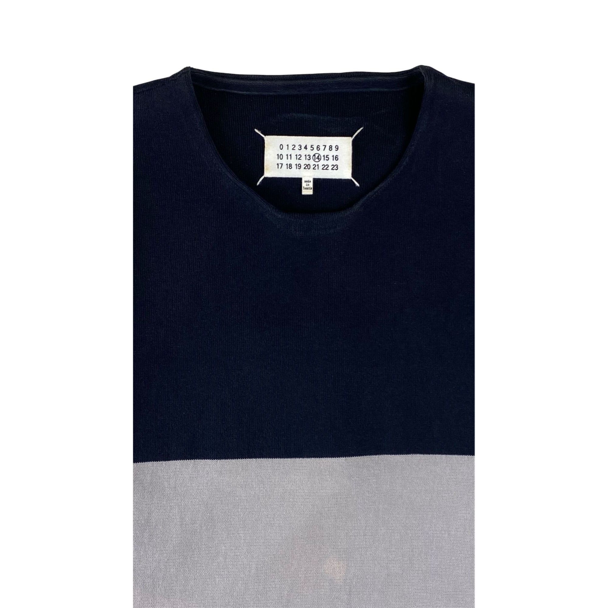Maison Margiela ♚ Maison Margiela 2014 Hybrid Sweater ♚ Size US S / EU 44-46 / 1 - 3 Thumbnail