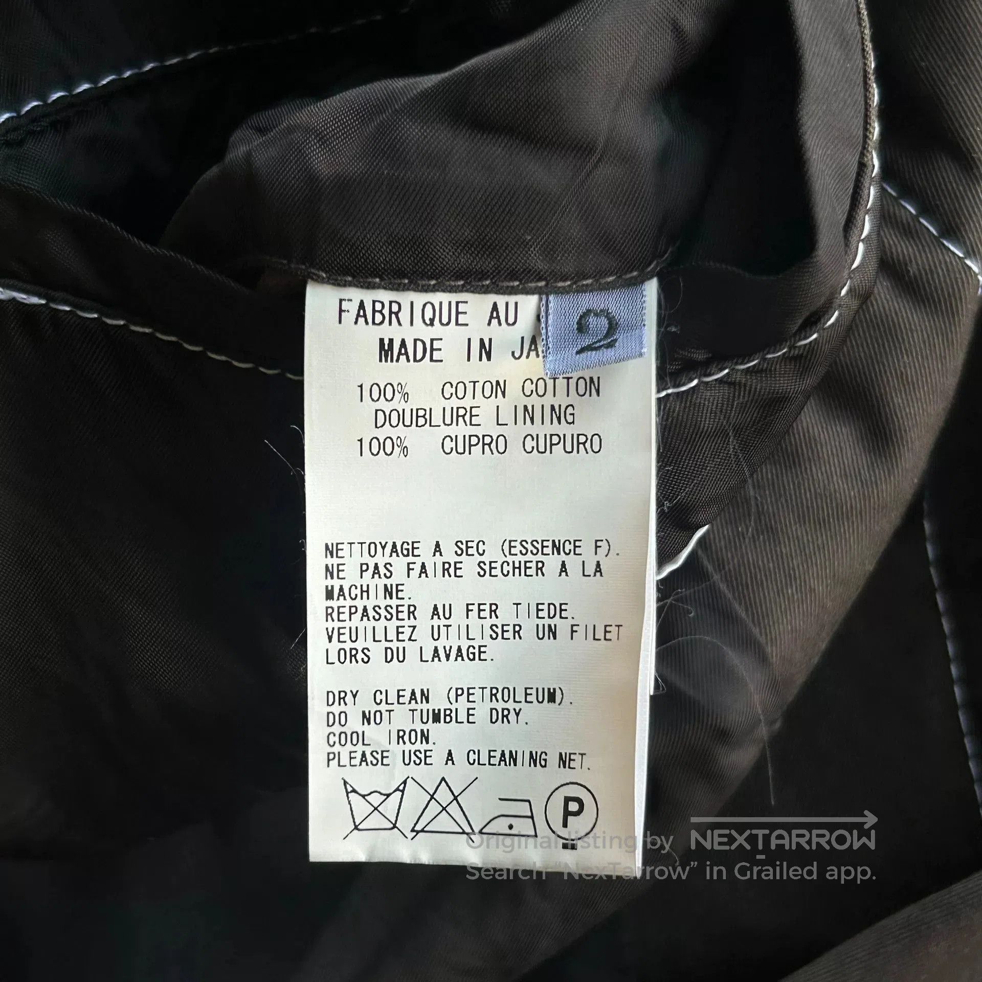 Y's for Men yohji yamamoto men’s brown blazer coat. Size US M / EU 48-50 / 2 - 7 Thumbnail