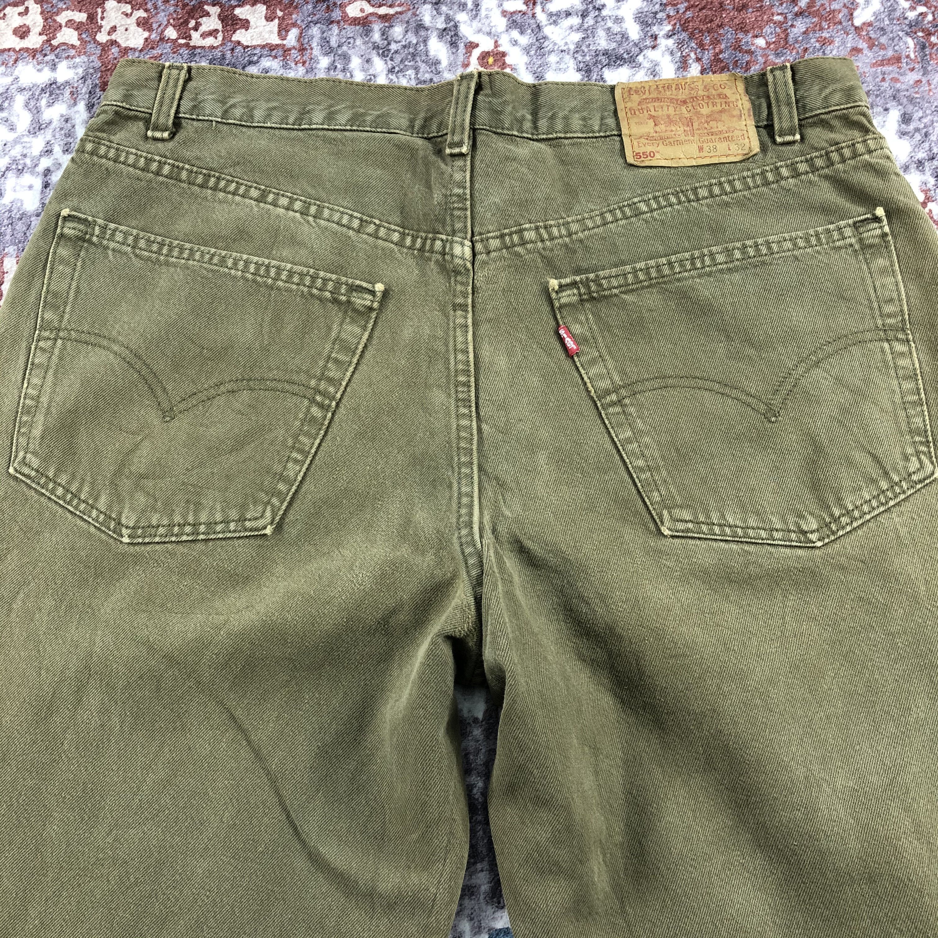 Levi's × Vintage Vintage 90s Levis 550 Jeans-JM2479 Size US 38 / EU 54 - 5 Thumbnail