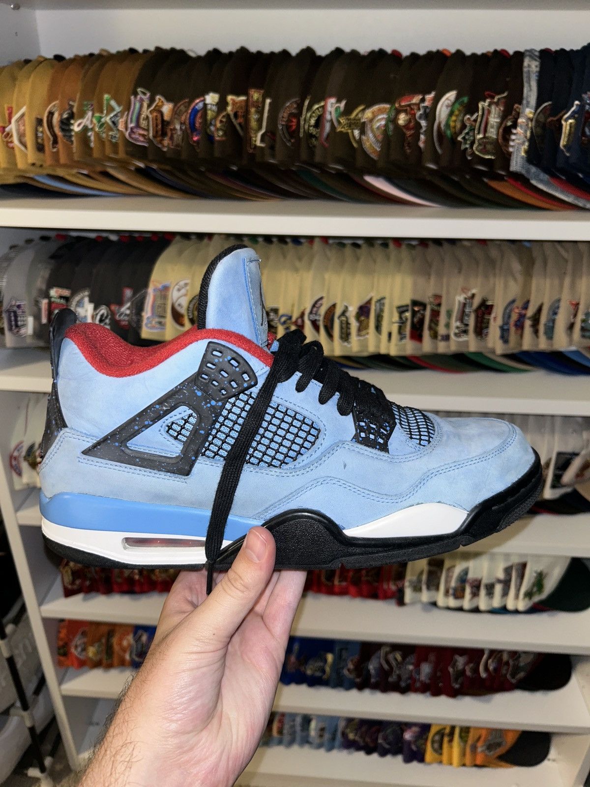 Nike × Travis Scott Nike Air Jordan 4 Travis Scott Men's Sneakers Size 11.5 Size US 11.5 / EU 44-45 - 9 Thumbnail