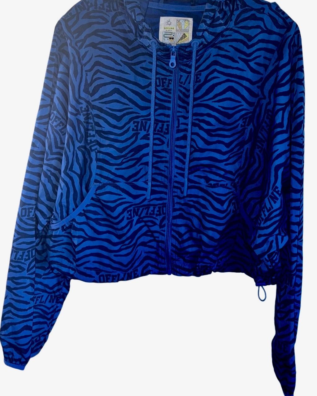 Other Offline X Aerie Nylon Logo Contemporary Crop Jacket Size XL / US 12-14 / IT 48-50 - 5 Thumbnail