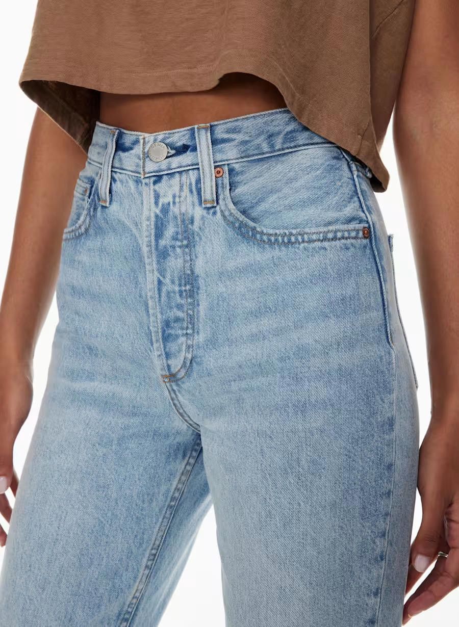 Designer Denim Forum US26 Blue Boyfriend High Rise Loose 28L Jeans Size 26" / US 2 / IT 38 - 2 Thumbnail