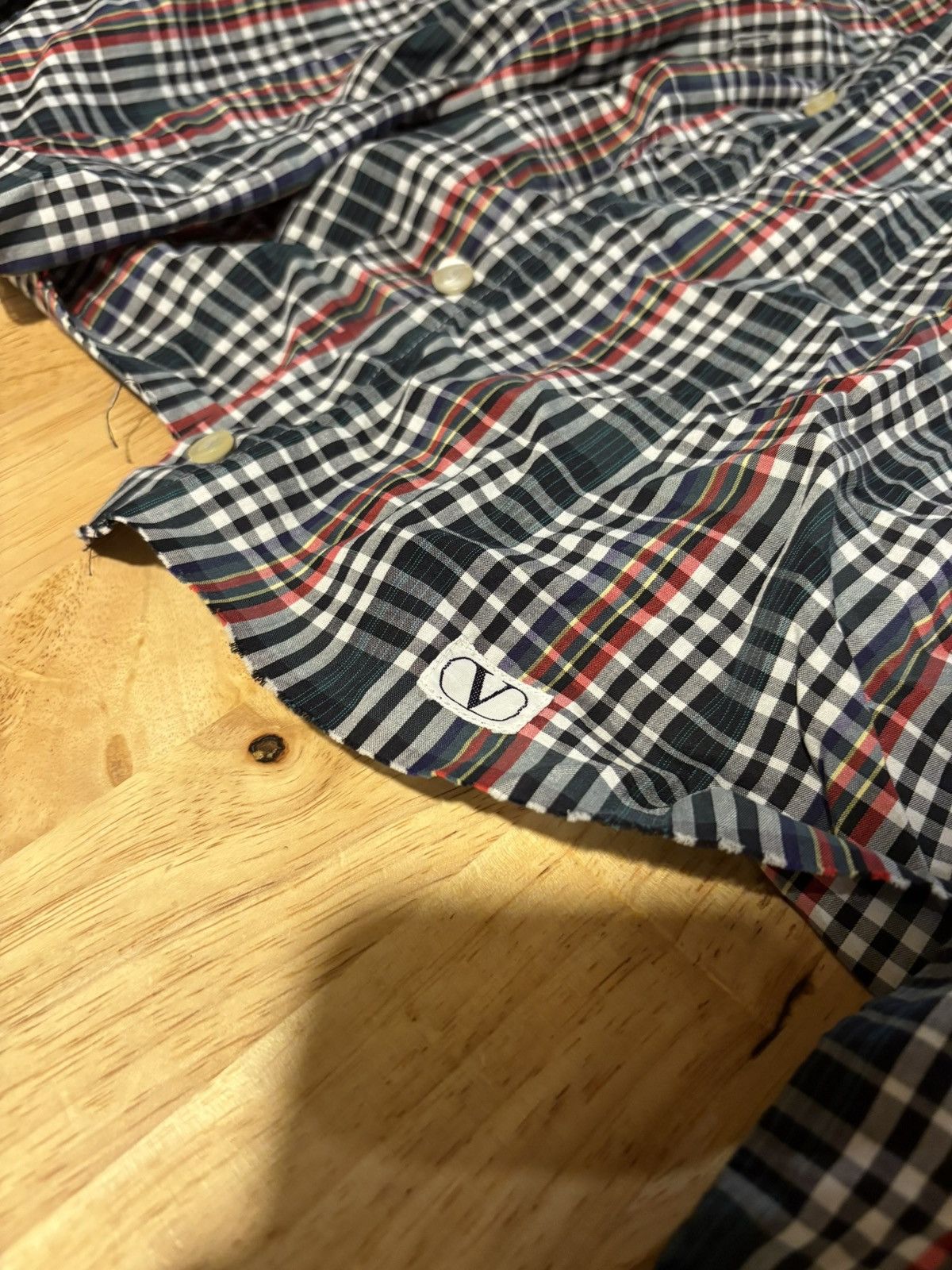 Valentino Vintage Valentino Button Up Shirt Size US M / EU 48-50 / 2 - 2 Thumbnail