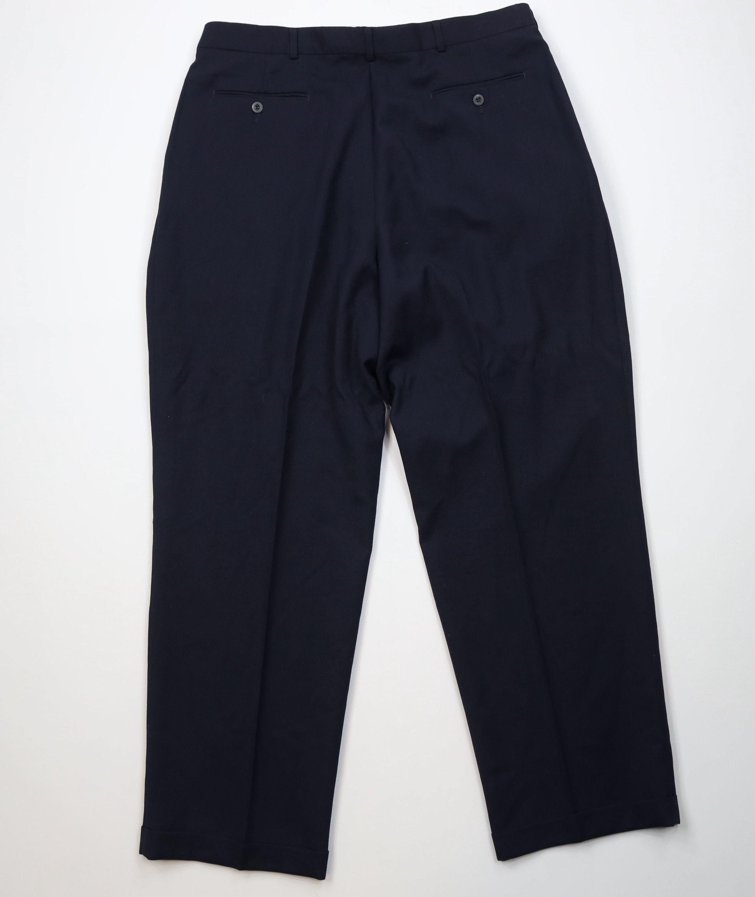 Vintage Vintage 90s Streetwear Wool Blend Knit Wide Leg Chino Pants Size US 38 / EU 54 - 11 Thumbnail
