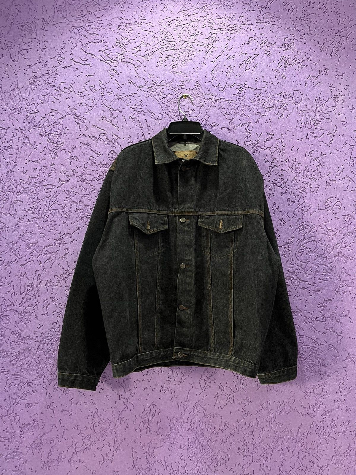 Japanese Brand × Vintage Vintage Denim Jacket Streetwear Japanese Brand Size US XL / EU 56 / 4 - 1 Thumbnail