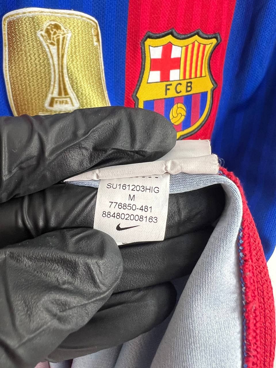 Nike BARCELONA 2016 2017 HOME SHIRT JERSEY NIKE 776850-481 Sz M Size US M / EU 48-50 / 2 - 5 Thumbnail