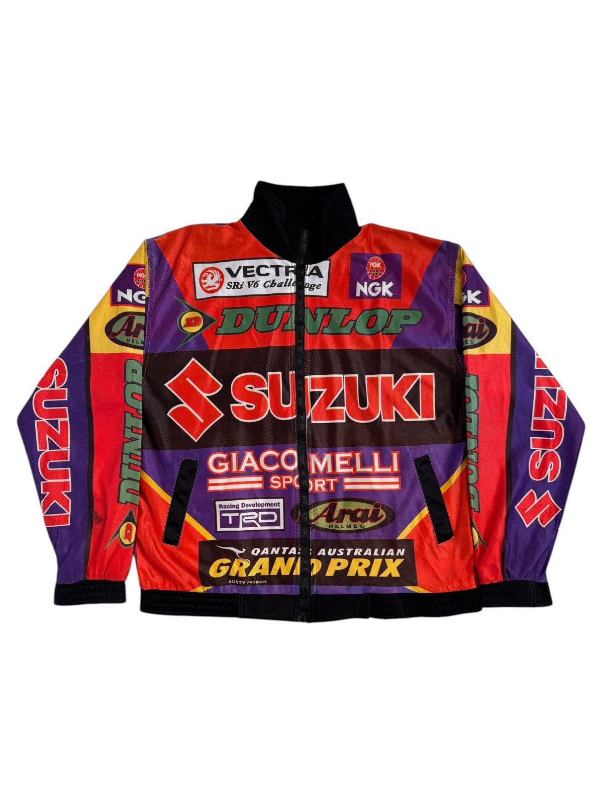 VERY RARE VINTAGE JACKET SUZUKI RACING TEAM GRAND PRIX