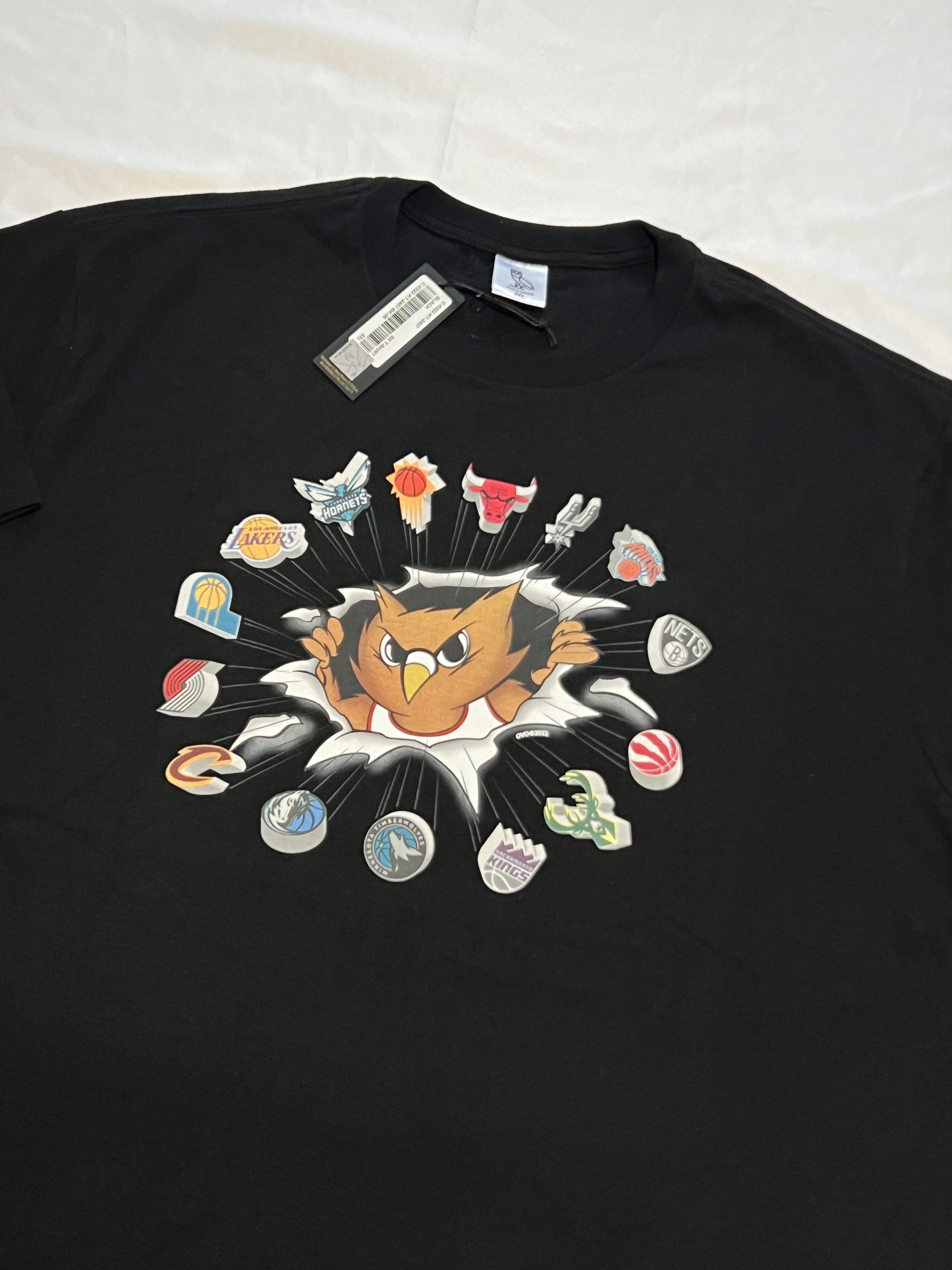 Drake OVO x NBA Mascot T-Shirt Size US XXL / EU 58 / 5 - 3 Thumbnail
