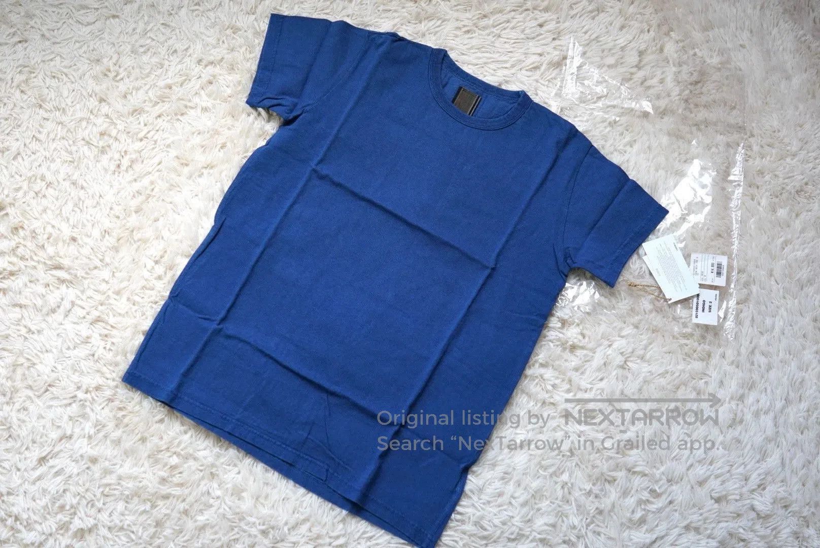Visvim Blue Short Sleeve Crew Neck T-Shirt. Size US M / EU 48-50 / 2 - 2 Thumbnail