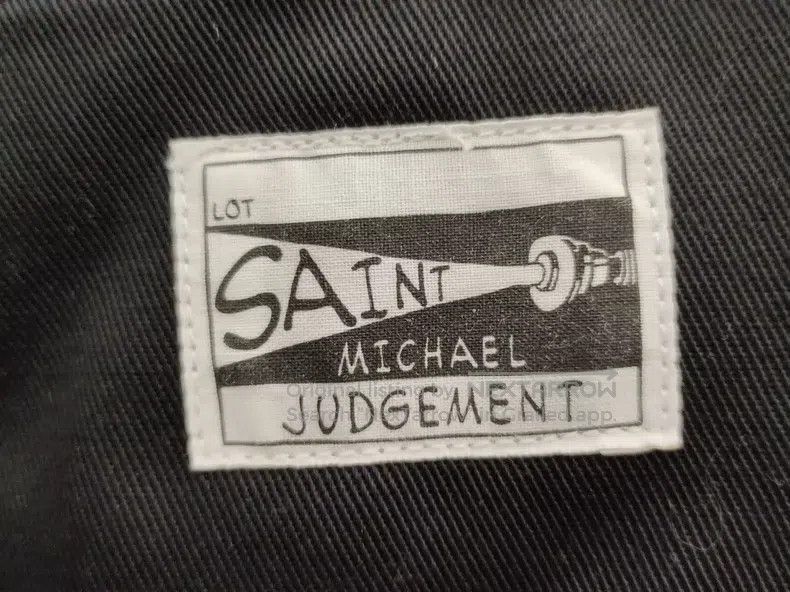 Saint Michael Saint Michael Flocked embroidered work jacket Size US L / EU 52-54 / 3 - 5 Thumbnail