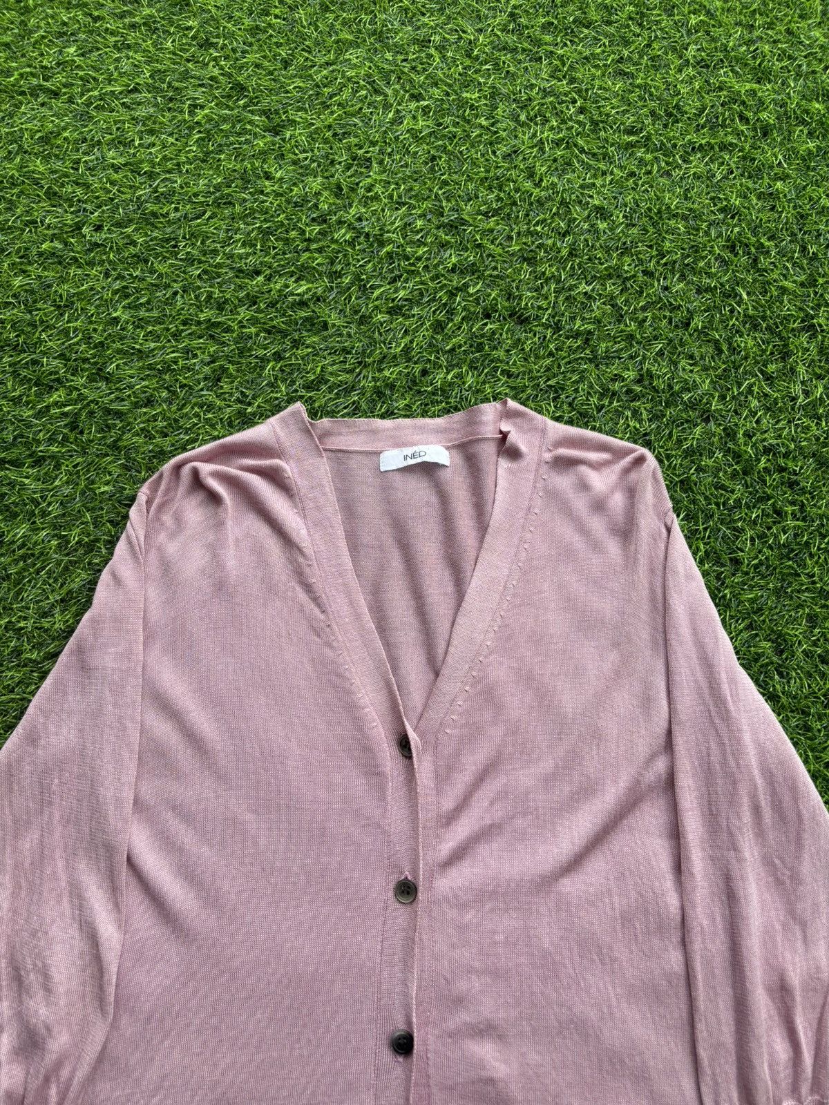 Yohji Yamamoto Ined Yohjiyamamoto Cardigan Shirt Size M / US 6-8 / IT 42-44 - 2 Thumbnail