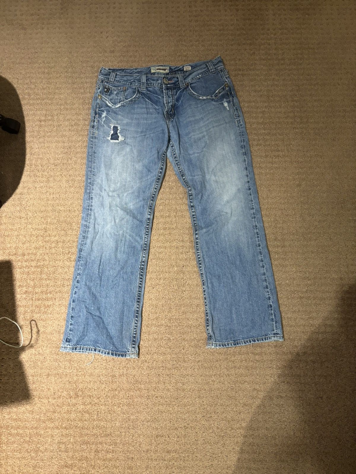 Mek Denim × Vintage Mek denim jeans Size US 38 / EU 54 - 1 Thumbnail