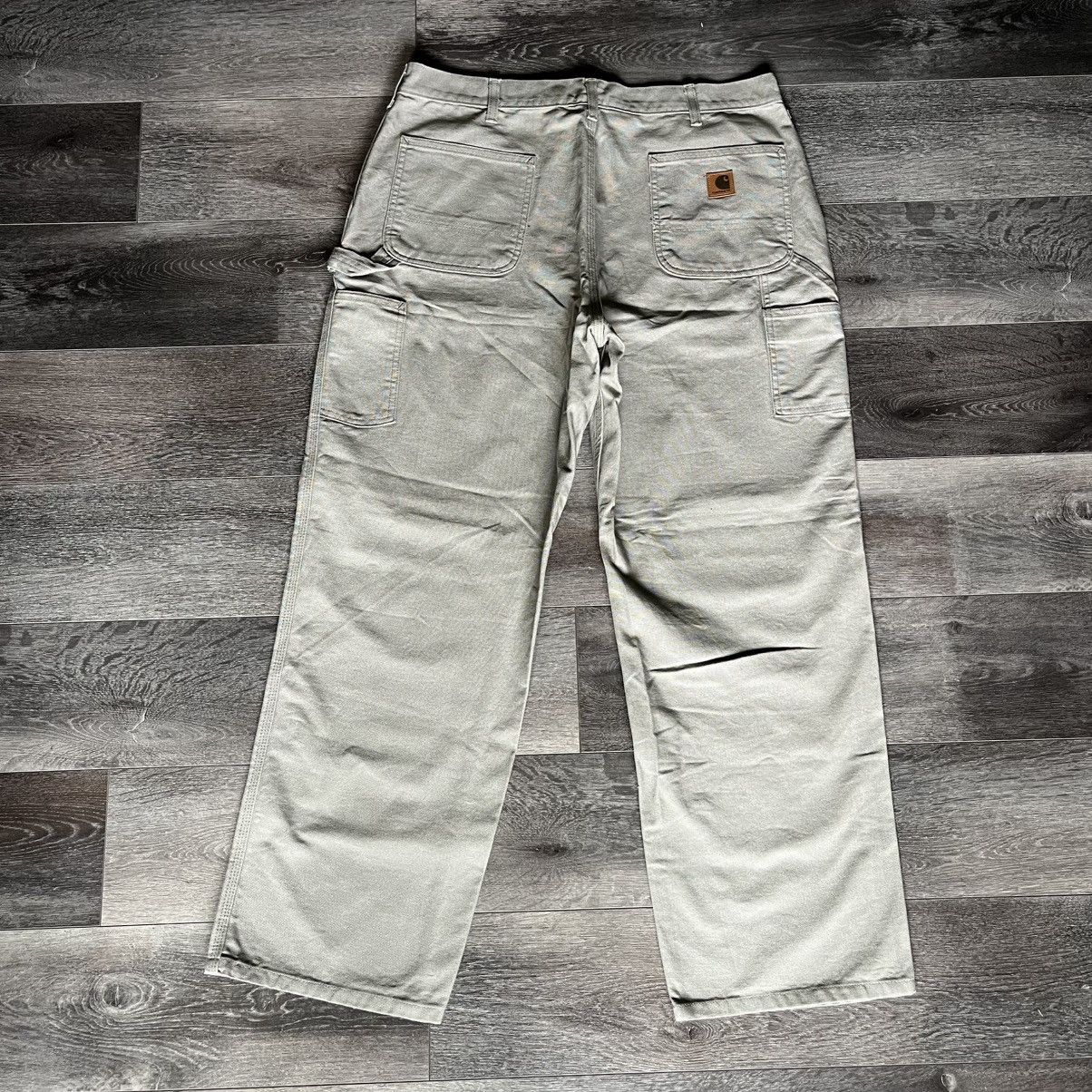 Carhartt Vintage Carhartt Canvas Original Dungaree Fit Khaki Pants 38 Size US 38 / EU 54 - 1 Thumbnail