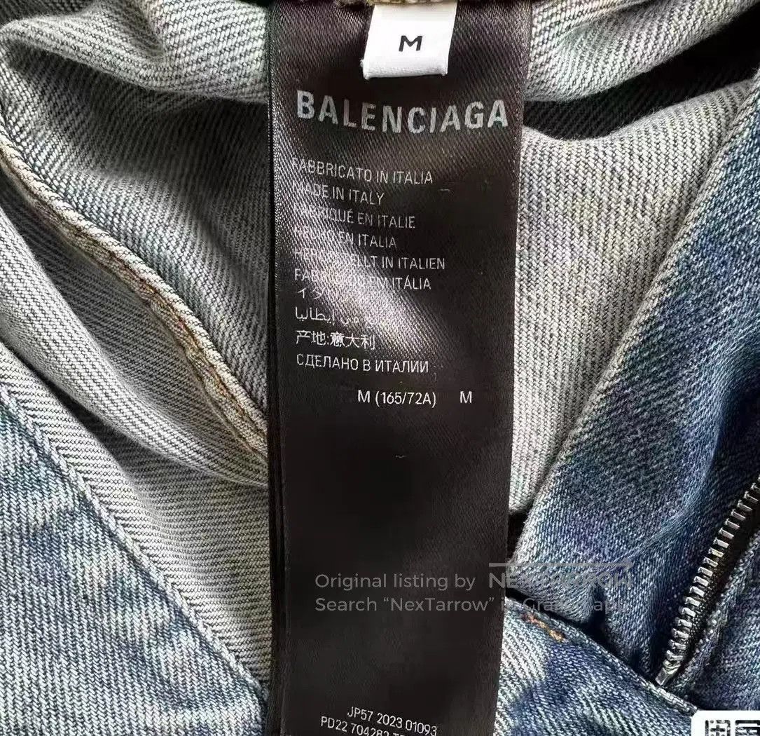 Balenciaga Balenciaga FW22 High-Waist Baggy Jeans. Size US 38 / EU 54 - 5 Thumbnail