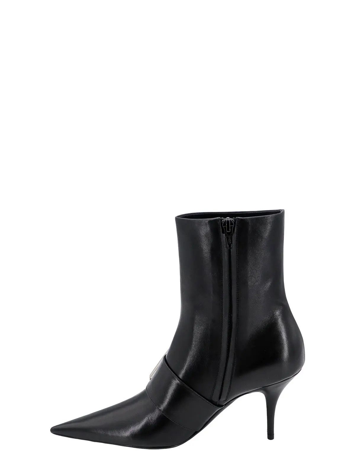 Balenciaga o1bcso1str1225 Knife Belt Booties in Black Size US 8.5 / IT 38.5 - 2 Thumbnail
