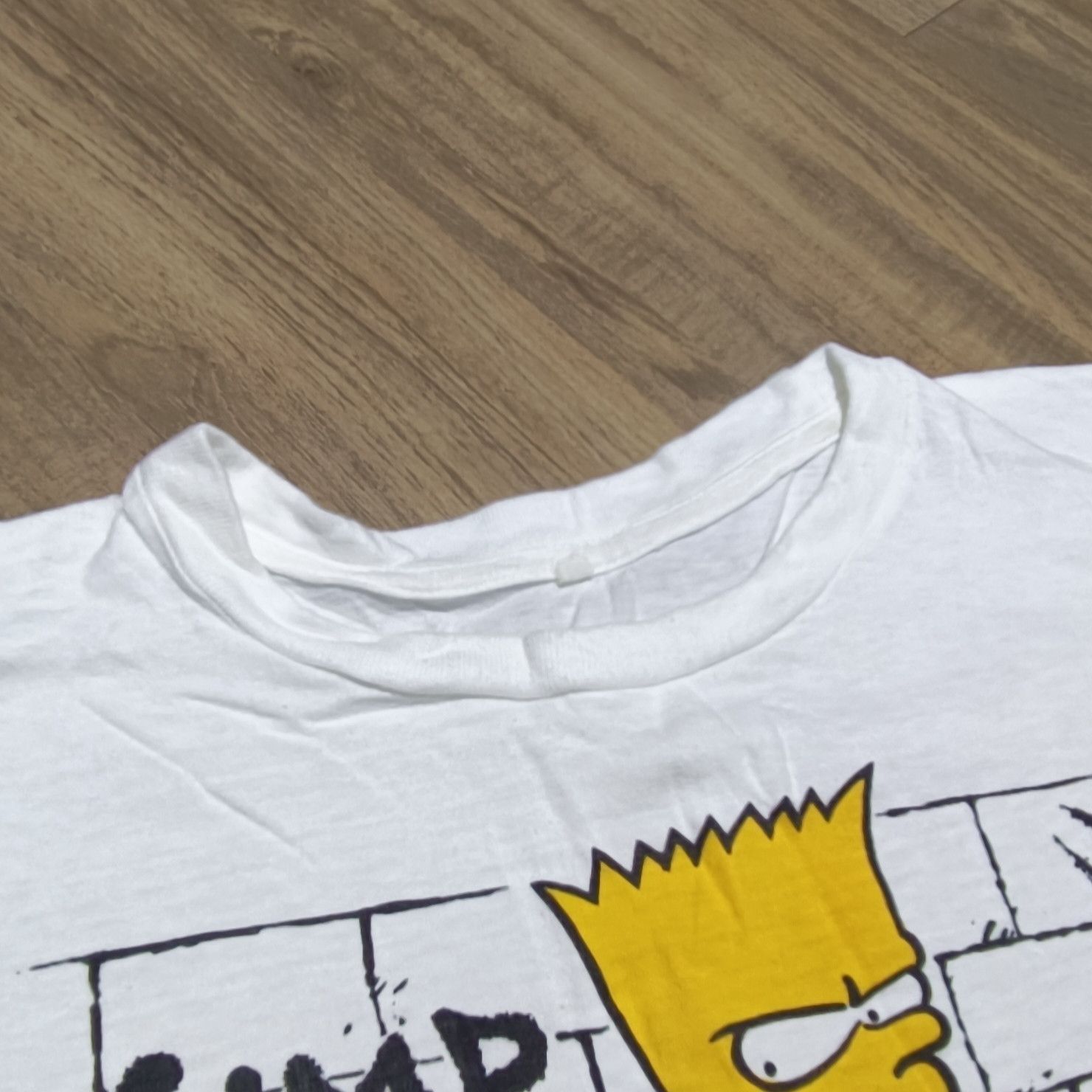 Vintage Vintage Bootleg Bart Simpson parody Tshirt Size US L / EU 52-54 / 3 - 3 Thumbnail