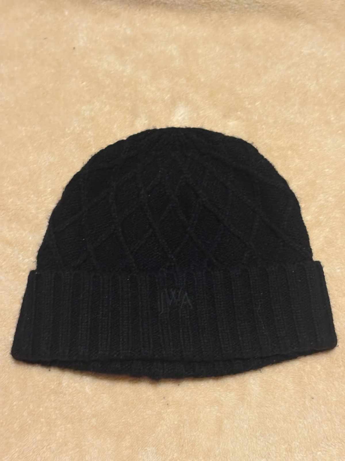 JW Anderson × Uniqlo Uniqlo x JW Anderson Black Knit Beanie Size ONE SIZE - 1 Thumbnail