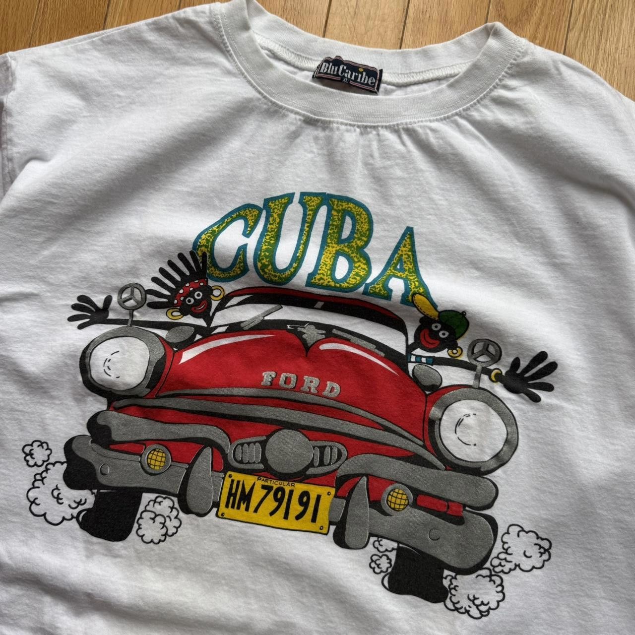Designer Vintage Cuba Ford Graphic Tee Size US L / EU 52-54 / 3 - 4 Thumbnail