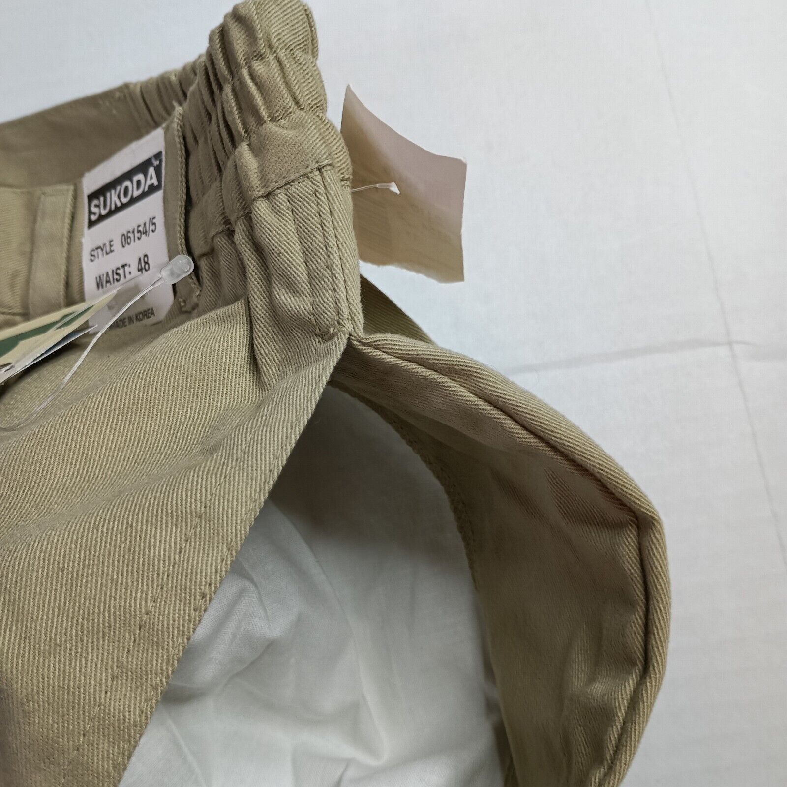 & Other Stories Sukoda Sport Shorts Men's 48 Beige 100% Cotton Pockets Size US 44 / EU 60 - 4 Thumbnail