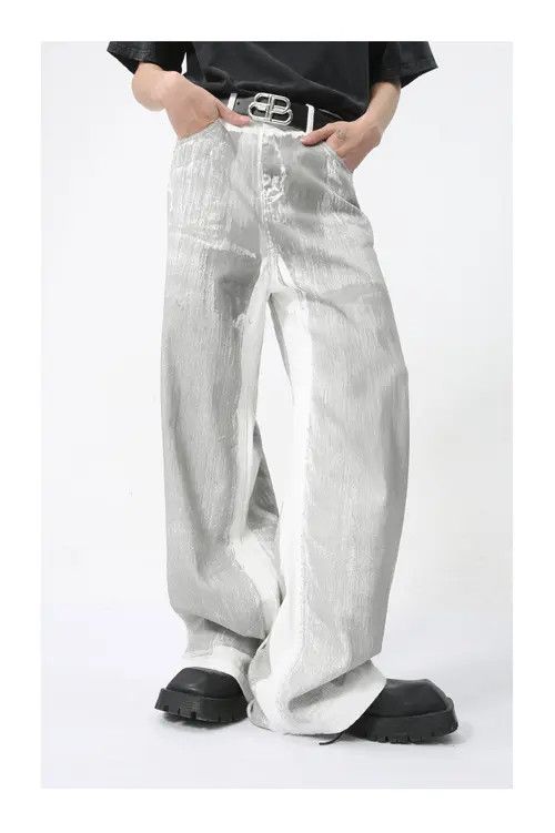 Other Street trend tie-dye jeans casual Size US 32 / EU 48 - 8 Thumbnail