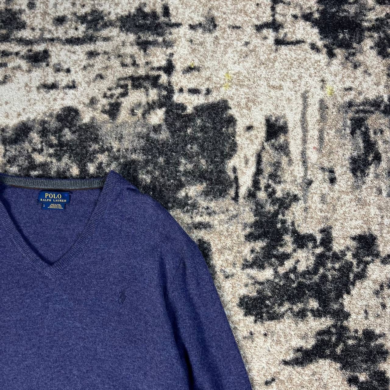 Polo Ralph Lauren Polo Ralph Lauren Luxury V-Neck Merino Wool Sweater Size US L / EU 52-54 / 3 - 2 Thumbnail