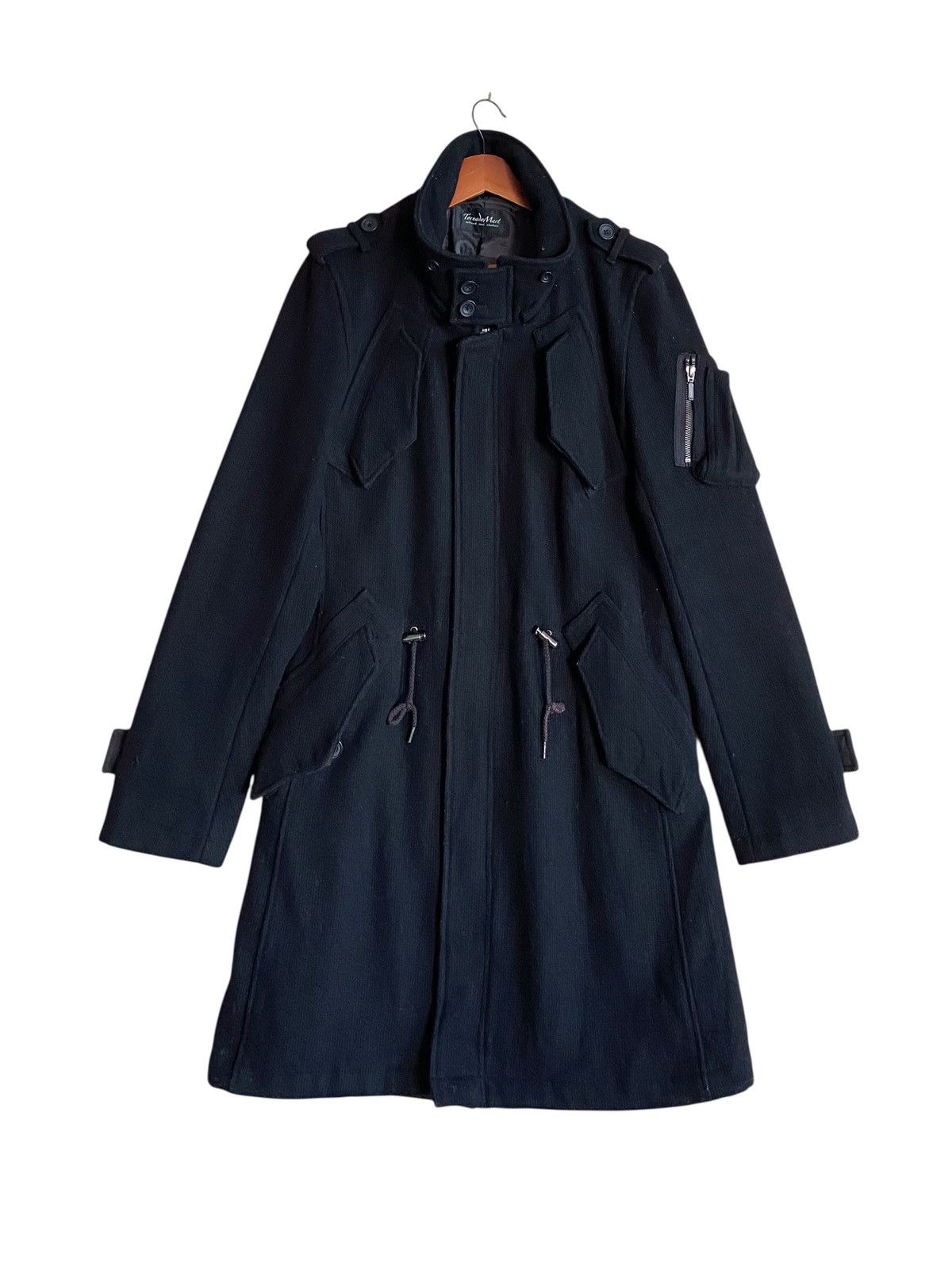 Tornado Mart Rare Vintage Tornado Mart Military Inspired Wool Coat 2000s Size US M / EU 48-50 / 2 - 1 Thumbnail