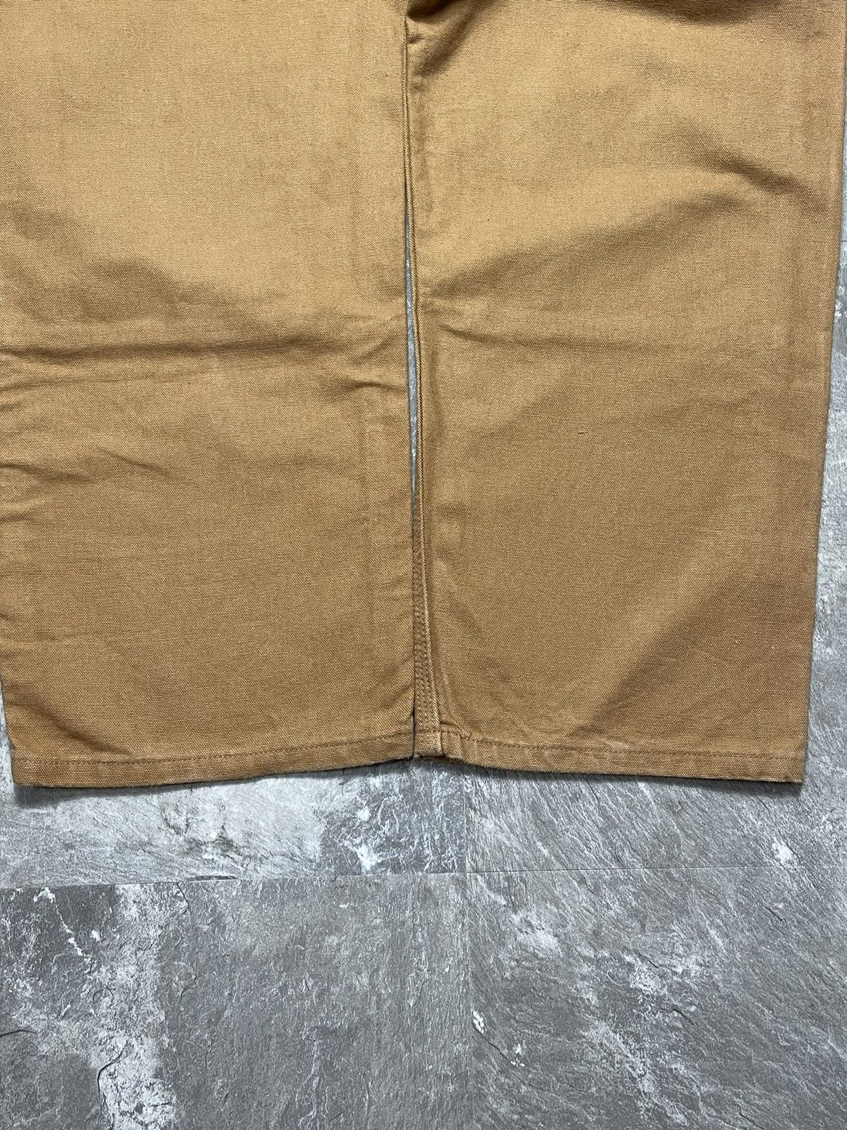 Carhartt Vintage Carhartt Double Knee Faded Tan Carpenter Pants Y2K Size US 36 / EU 52 - 6 Thumbnail